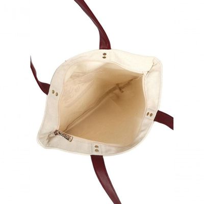 Bolsa Sintetica Bege - Unico Bege