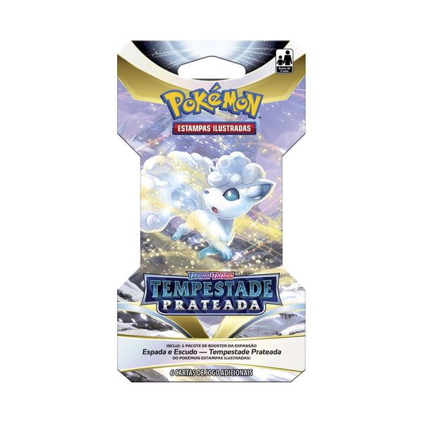 Blister Unitário Pokemon Copag com 6 Cartas - Item Sortido Blister Unitário Pokemon Copag com 6 Cartas - Item Sortido