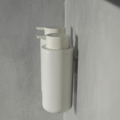 Conjunto Saboneteira e Dispenser de Sabonete Liquido 500ml Bege Eleve Ou