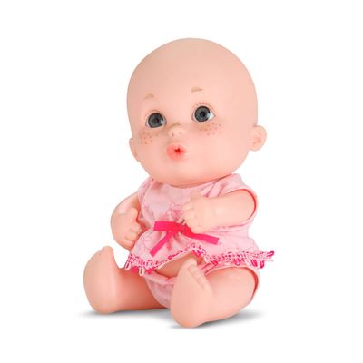 Boneca Bee Toys Babies Expressões Trigêmeas sem Cabelo