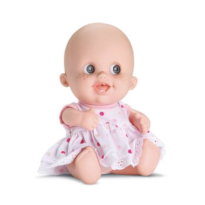 Boneca Bee Toys Babies Expressões Trigêmeas sem Cabelo