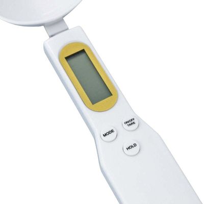 Colher Balança Digital Medidora Dosador Para Restaurante Dieta Receitas Branco