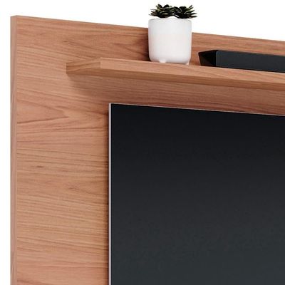 Rack Para Sala Norena Com Painel Para 70 Pol. Amélie C05 Freijó-off White Matte - Mpozenato