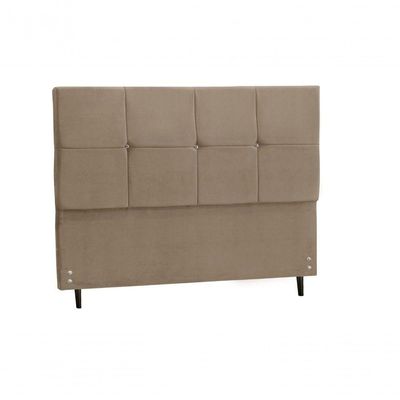 Cabeceira New Civic Estofada Com Botão De Strass Para Cama Box Solteiro 94cm New Foam