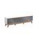 Rack Kappesberg 3 Portas Branco/Chumbo 180cm