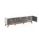 Rack Kappesberg 3 Portas Branco/Chumbo 180cm