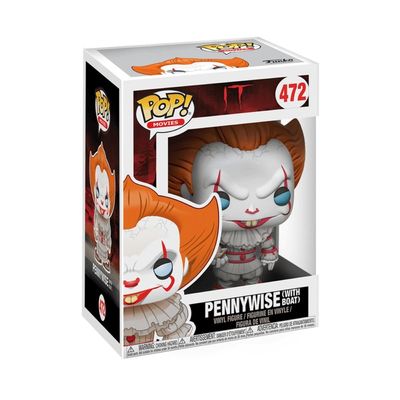 Boneco Funko Pop! IT: A coisa - Pennywise com Barquinho