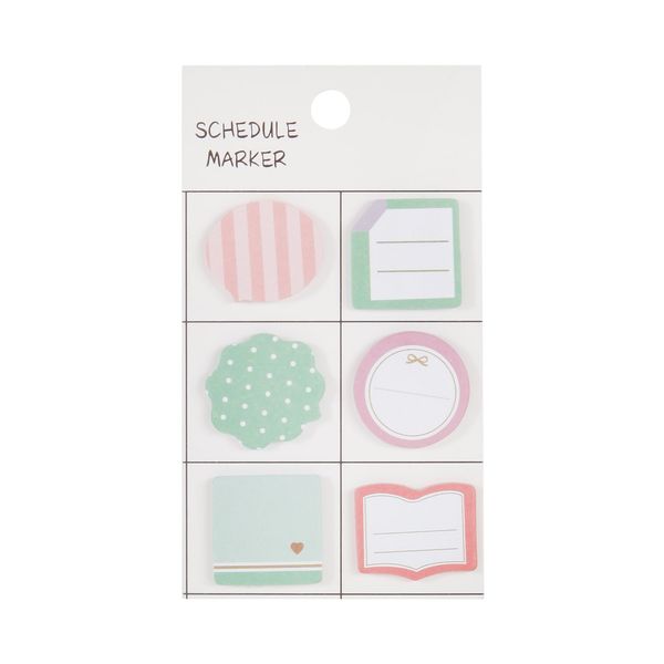 Bloco Adesivo Le Schedule com 06 Unidades