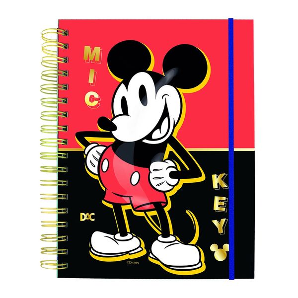 Caderno Smart Universitário DAC Mickey 80 Folhas Caderno Smart Universitário DAC Mickey 80 Folhas