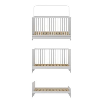 Berço 3 Em 1 Com Colchão Incluso Mp0527gc Branco
