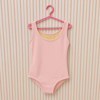 Collant Regata Infantil com Forro Rosa Bailarina Poliamida Tamanho 6 Colombina