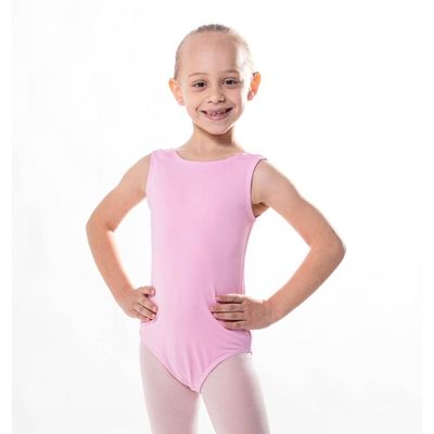 Collant Regata Infantil com Forro Rosa Bailarina Poliamida Tamanho 6 Colombina