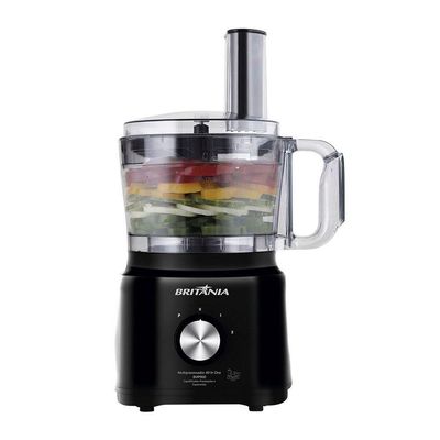 Multiprocessador De Alimentos Britânia All In One Bmp900p Preto 127v
