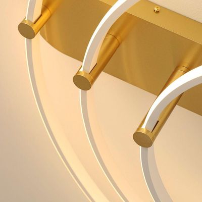 Plafon Skylight Listo 3106l Led Bivolt Branco/dourado