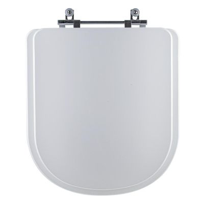 Tampa Vaso Sanitário Poliester Acrilico Flox Branco Para Bacia Fiori