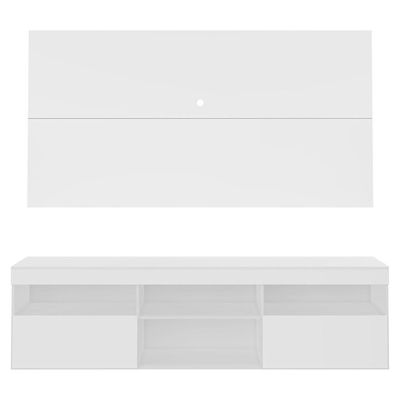 Rack com Painel Tv até 65" e 2 Portas Toronto Multimóveis
