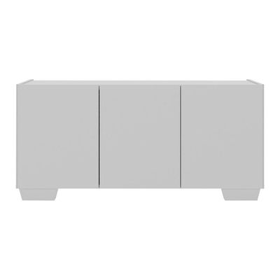 Rack Para Tv Até 32 Polegadas Com 3 Portas Multimóveis Mp1068 Branco Branco