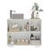 Gabinete Banheiro 3 Portas 90cm Mp5031 Branco