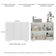 Gabinete Banheiro 3 Portas 90cm Mp5031 Branco