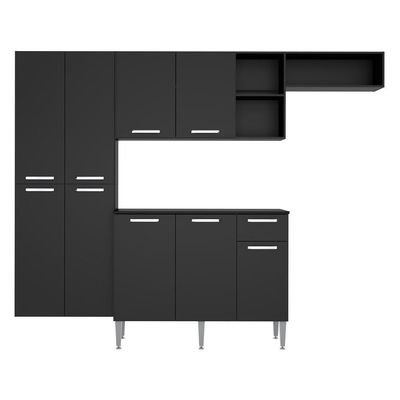 Armário De Cozinha Compacta Com Balcão Multimóveis V3000