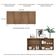 Aparador Buffet 4 Portas Vegas V3562 Rustic/Branco