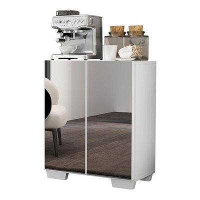 Aparador Buffet 2 Portas Vegas V3614 Branco Branco