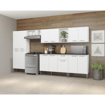Cozinha Compacta Armário E Balcão Xangai Jazz Multimóveis