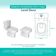 Tampa Vaso Sanitário Madeira Laqueada Level Branco Para Bacia Deca