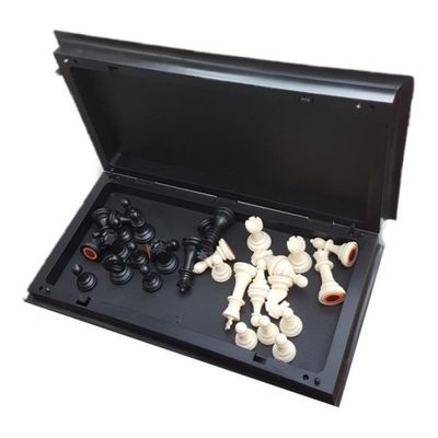 Jogo De Xadrez Tabuleiro Dobrável Magnético Imã 20 X 20Cm