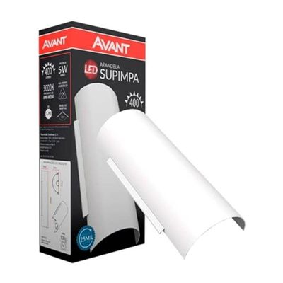 Arandela Led Supimpa Bivolt 5w-3000k Avant