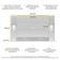 Painel Com 2 Leds Para Tv Até 60´´ Vegas Fg3394 Branco