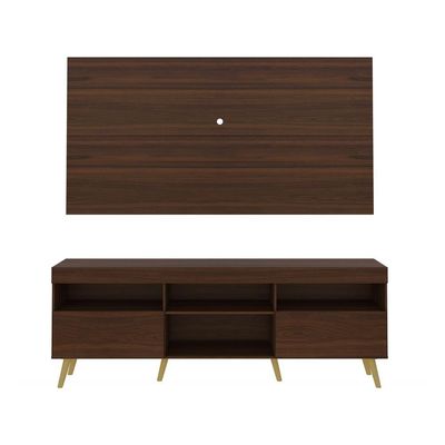 Rack Retrô Com Painel Para Tv Até 65´´ Flórida Fg3133