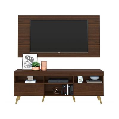 Rack Retrô Com Painel Para Tv Até 65´´ Flórida Fg3133