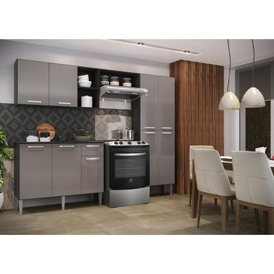 Cozinha Compacta Armário E Balcão Pequim Up MultimóveisV2999