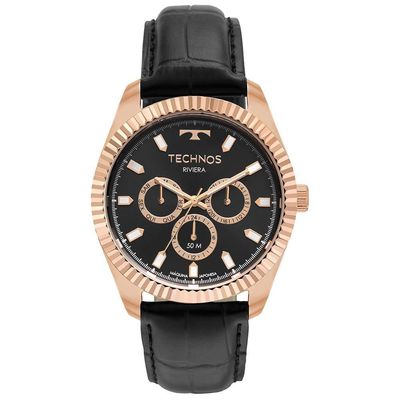 Relógio Technos Masculino Riviera Rosé - 6p79ce/0p 6p79ce/0p