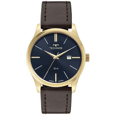 Relógio Technos Masculino Steel Dourado - 2115tvs/0a 2115tvs/0a