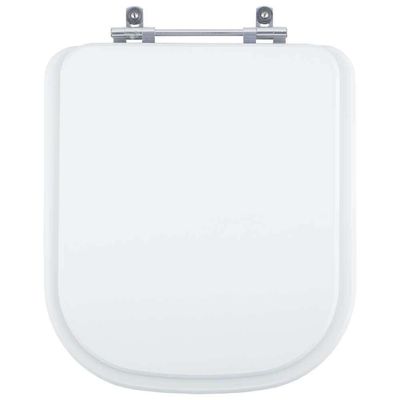 Tampa De Vaso Acrilico Misti Branco Para Bacia Icasa 6lpf