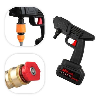 Lavadora Portatil Alta Pressão Bateria 48v Sem Fio Maleta Bivolt Lavar Carro