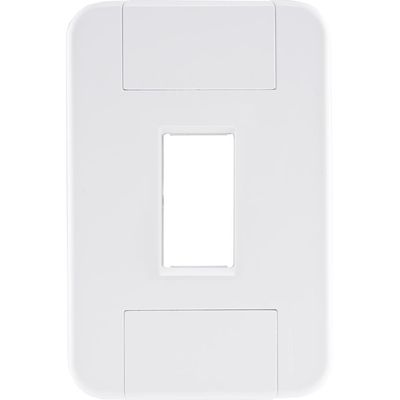 Placa 1 Posto Vertical 4x2 Tramontina Tablet Branca