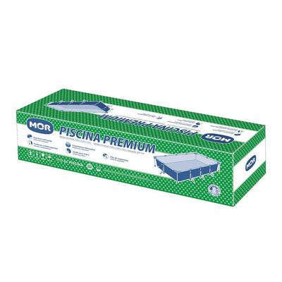 Piscina Retangular 5000 Litros Estruturada Premium Mor
