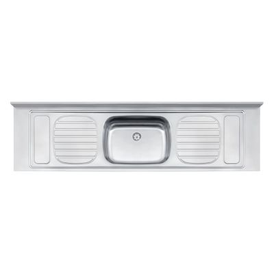 Pia de Apoio Tramontina Filo 56 Plus em Aço Inox 200 x 55 cm Standard
