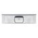 Pia de Apoio Tramontina Filo 56 Plus em Aço Inox 200 x 55 cm Standard