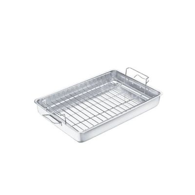 Tabuleiro com Grelha Continental 44x30x6,6cm