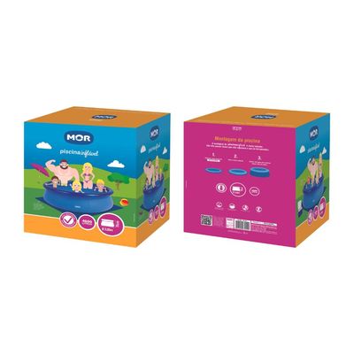 Piscina Inflável 4600 Litros Redonda Splash Fun Mor