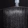 Chuveiro Ducha Teto Kit 9 Uni Inox 20x20 Slim Quadrado Banheiro Piscina Box Area Externa