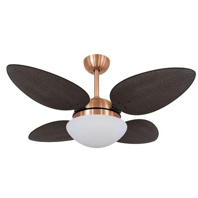 Ventilador De Teto Volare Petalo Palmae Tabaco 127V 110V