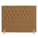 Cabeceira Casal Queen Cama 160cm Cristal C16 Boucle Mostarda - Mpozenato