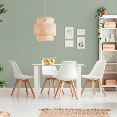 Papel De Parede Famous Garden Aspecto Têxtil Verde 371788