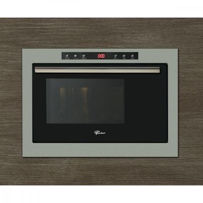 Forno Micro Ondas De Embutir Infinity 25 Litros Inox Fischer Inox 220V