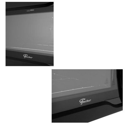 Forno Elétrico Pop Grill De Bancada 44l Fischer Preto 220V